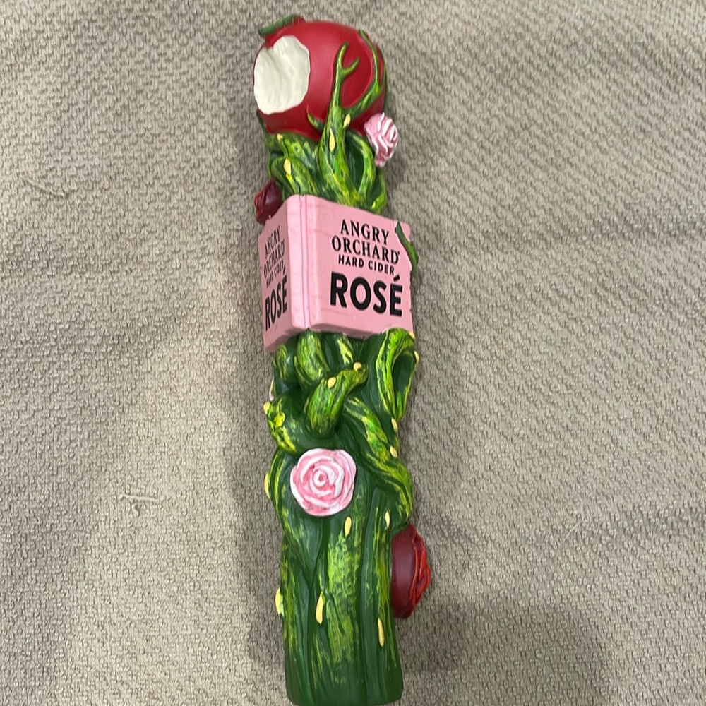 Angry orchard cider tap handle